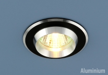 Алюминиевый точечный светильник 5910 черный/хром