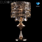 Настольная лампа 3400/1T золото/тонированный хрусталь наст.лампа Strotskis