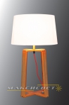 Настольная лампа Экостиль 5-2556-1-WOOD E27