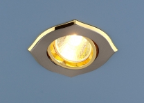Точечный светильник 702A SN/G (сатин никель/золото)