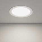 Встраиваемый потолочный светодиодный светильник DLS173 15W 6500K белый (WH)