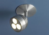 Встраиваемый светодиодный светильник 8803 LED хром (CH)