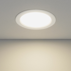 Встраиваемый потолочный светодиодный светильник DLS173 15W 4200K белый (WH)